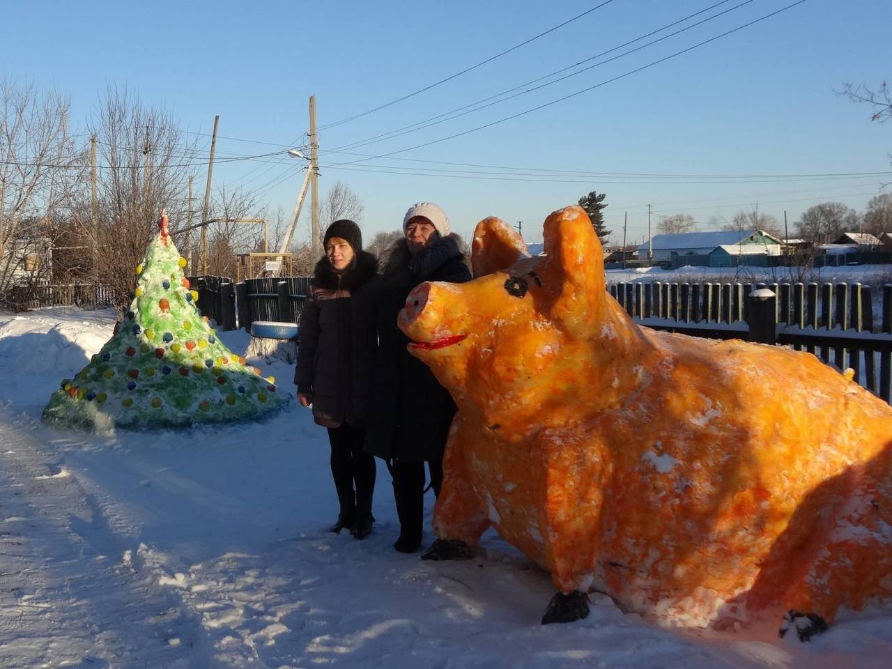 Новогодняя сказка в Шевырино - Наш Абатский. События Абатского района